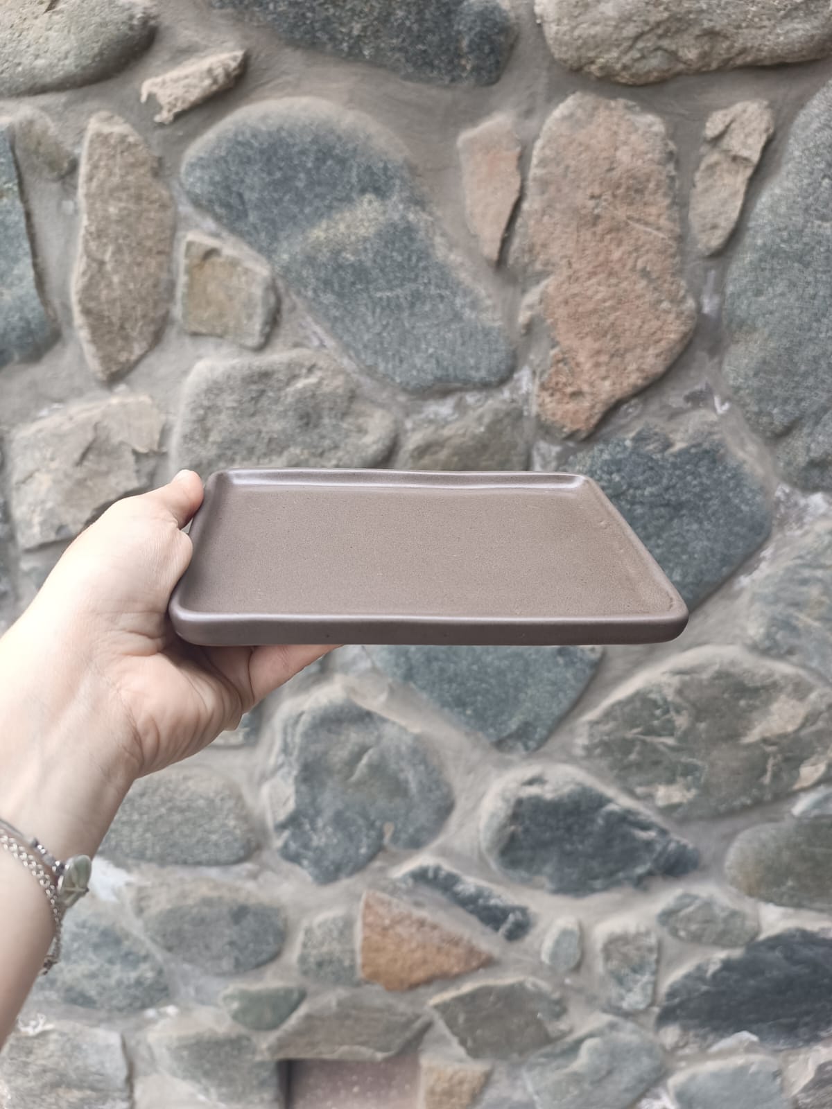 Plato RECTANGULAR mediano